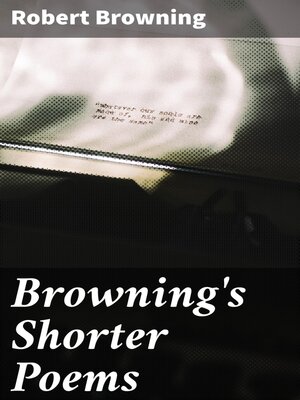 cover image of Browning's Shorter Poems